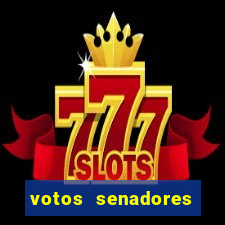 votos senadores impeachment alexandre de moraes